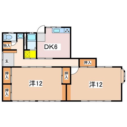 平田東戸建の物件間取画像